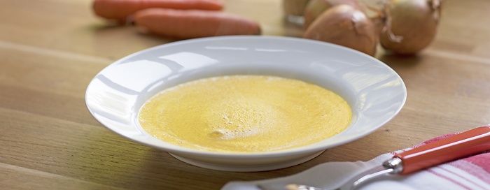 Möhren-Curry-Suppe